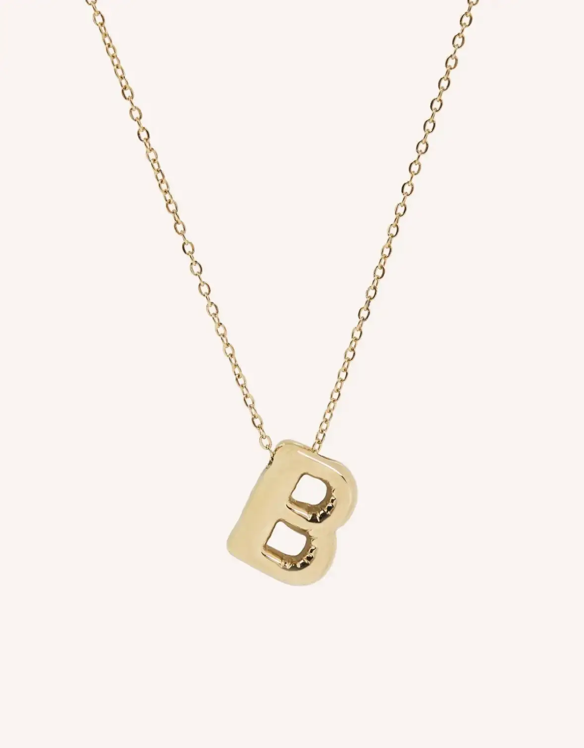 Bubble Initial Necklace - Image 18