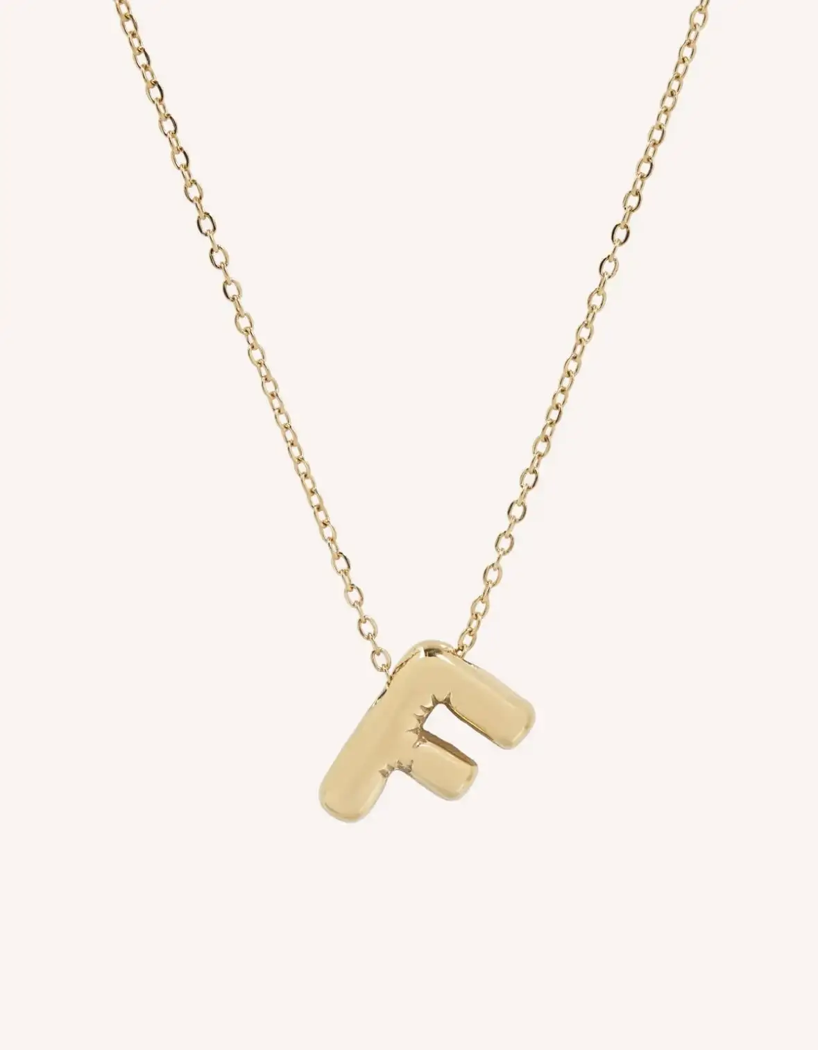 Bubble Initial Necklace - Image 19