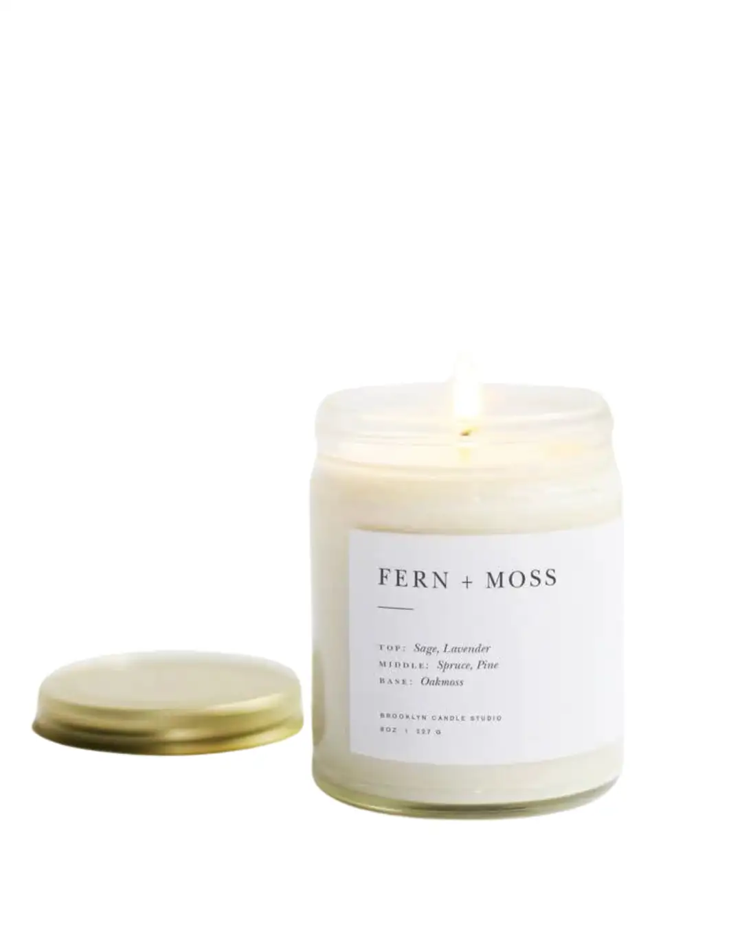 Fern + Moss Minimalist Candle - Image 2