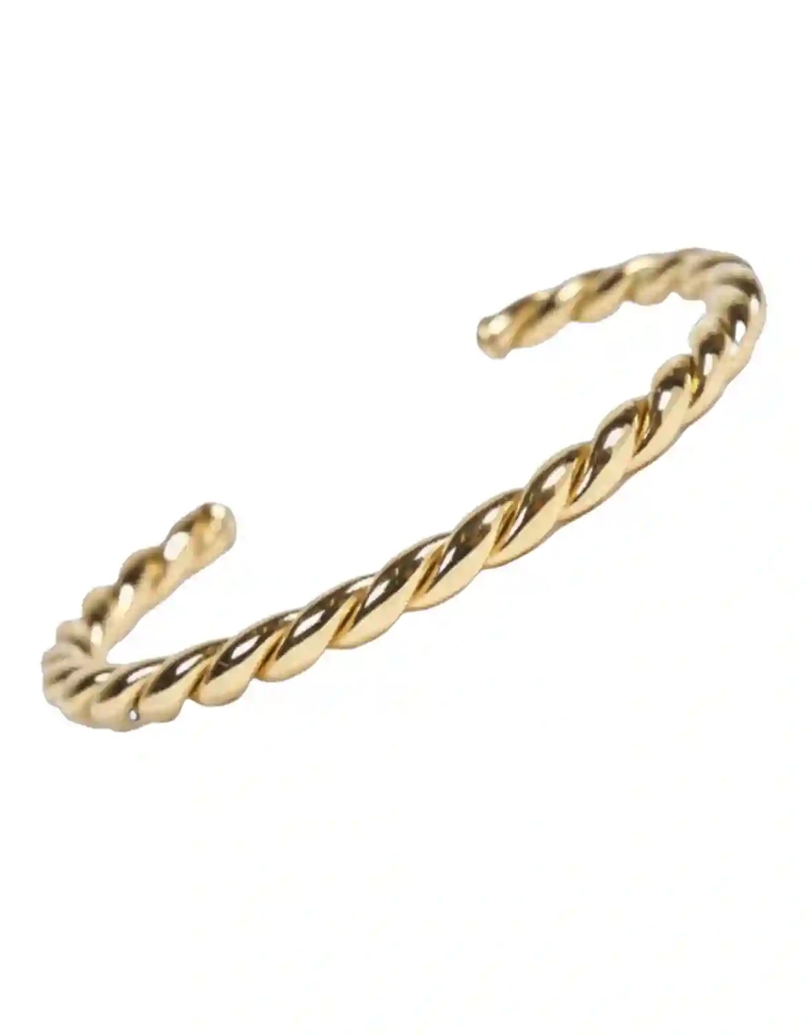 Golden Twist Cuff
