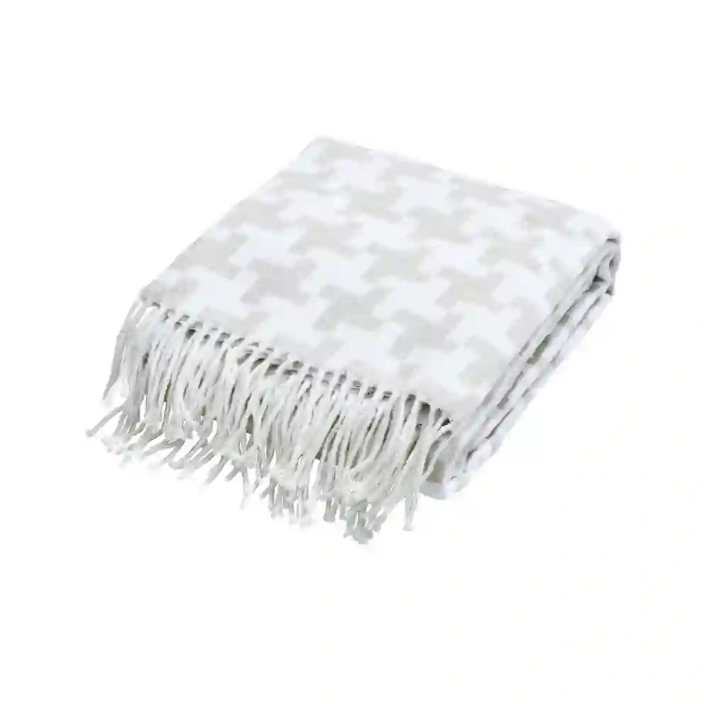 Houndstooth Throw Blanket