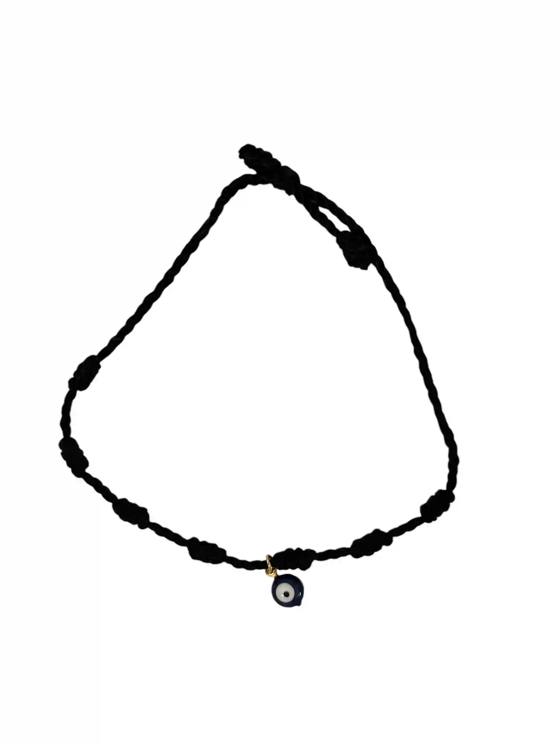 Brazalete anudado de ojo malvado