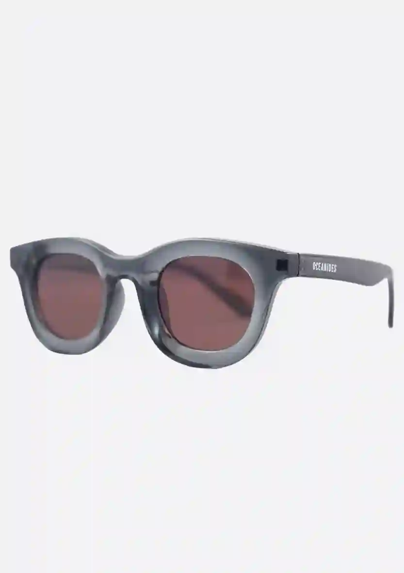 Libia Sunglasses in Crystal Gray Plum