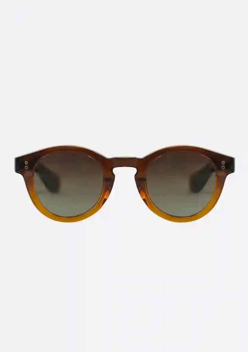 Rodea Sunglasses in Crystal Gradient Brown