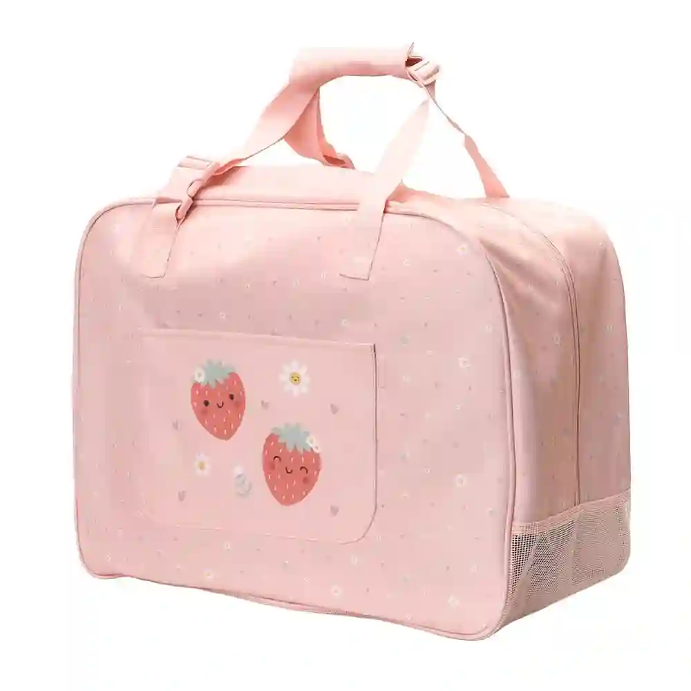 Bolso de playa con rejilla - Strawberries