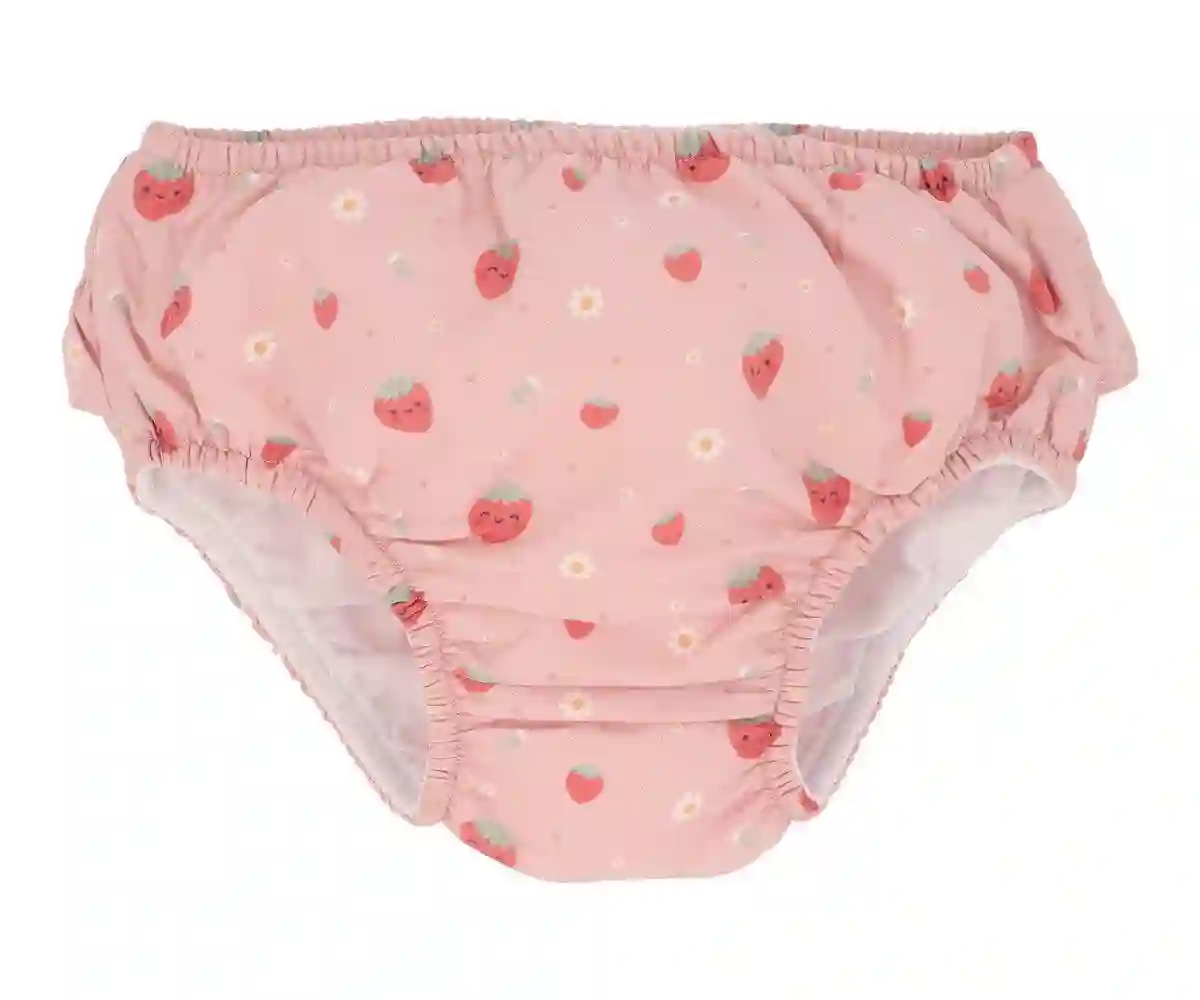 Bañador pañal volantes, Strawberries - Monnuage