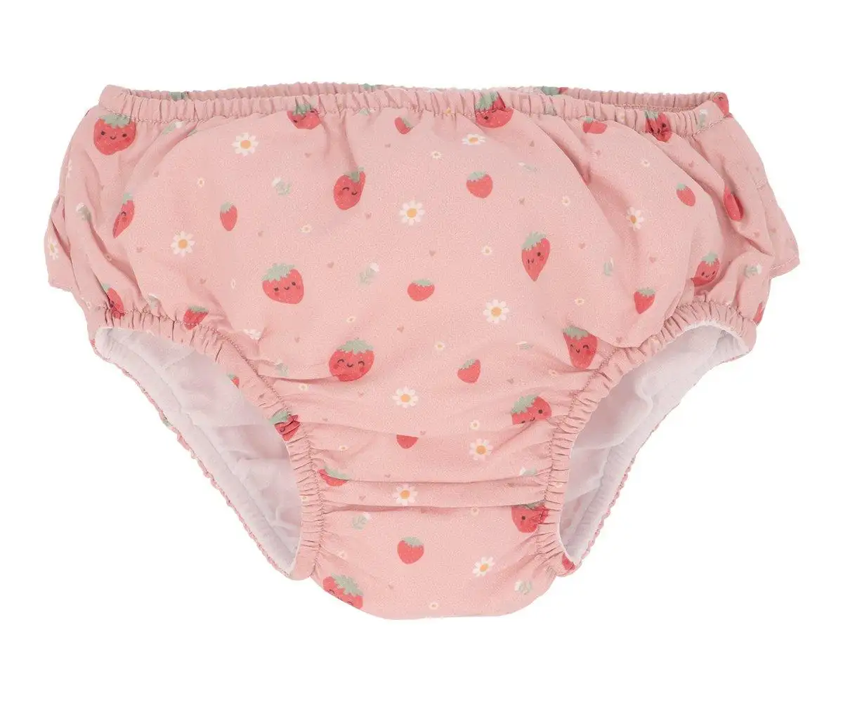 Bañador pañal volantes, Strawberries - Monnuage