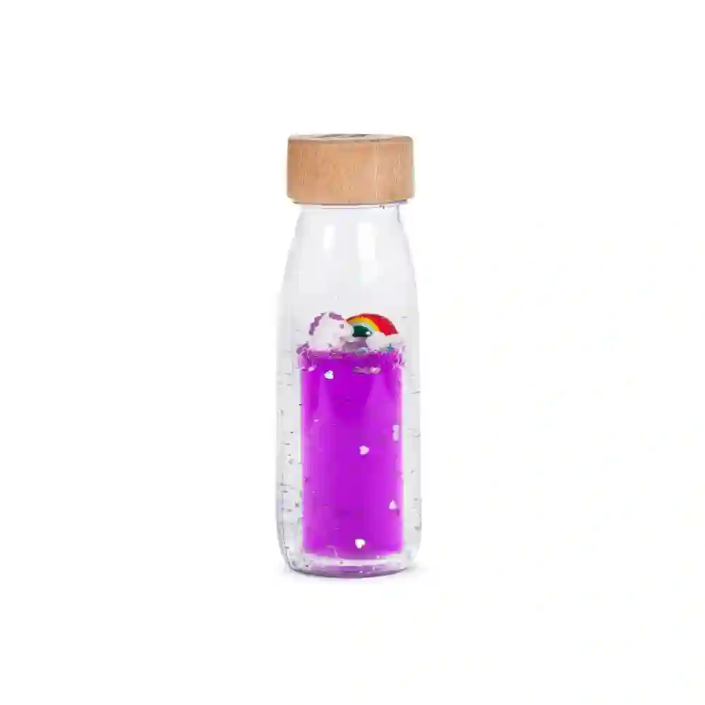 Botella sensorial - Move bottle rainbow unicorn