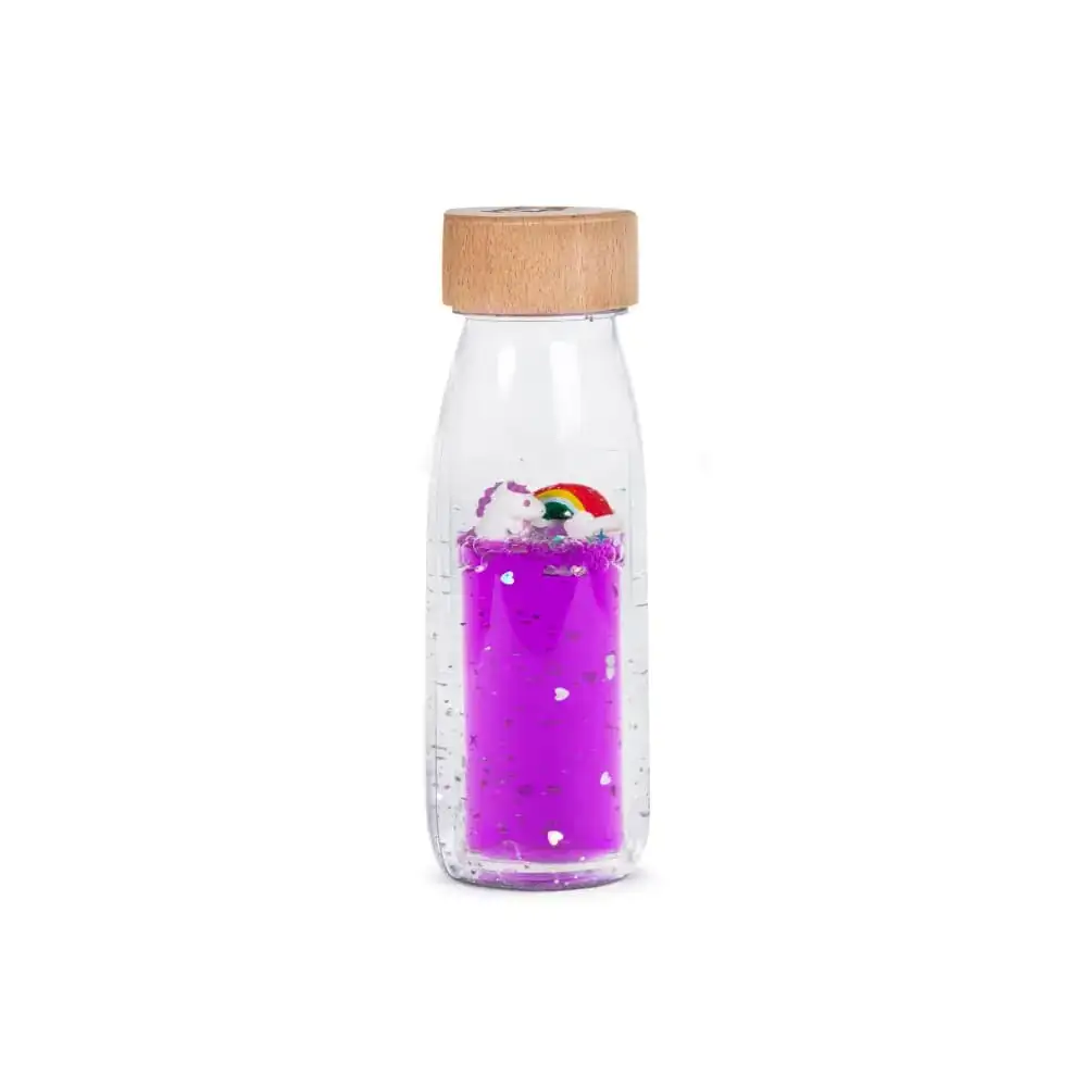 Botella sensorial - Move bottle rainbow unicorn