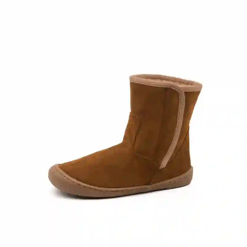 Botín serraje dessert, velcro - Flexi Nens