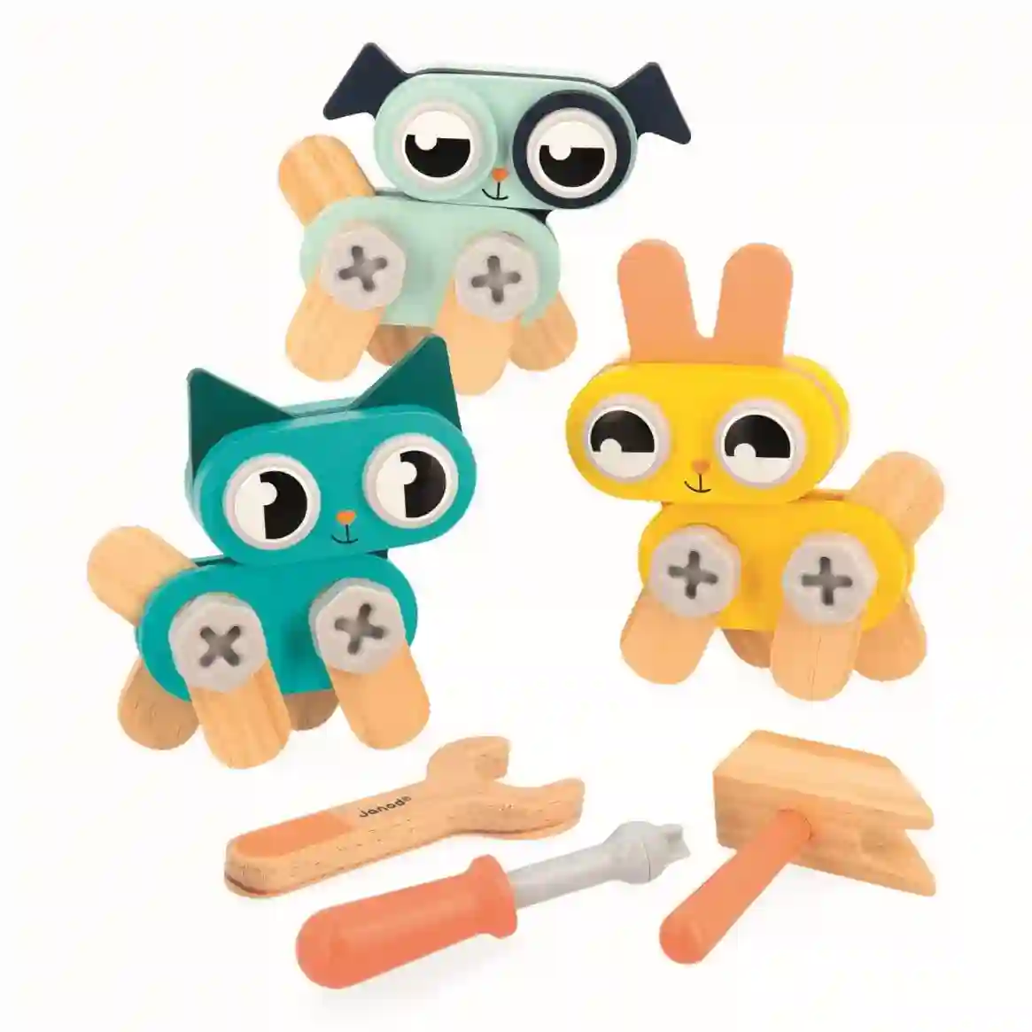 Pequeños animales para hacer bricolaje - Janod
