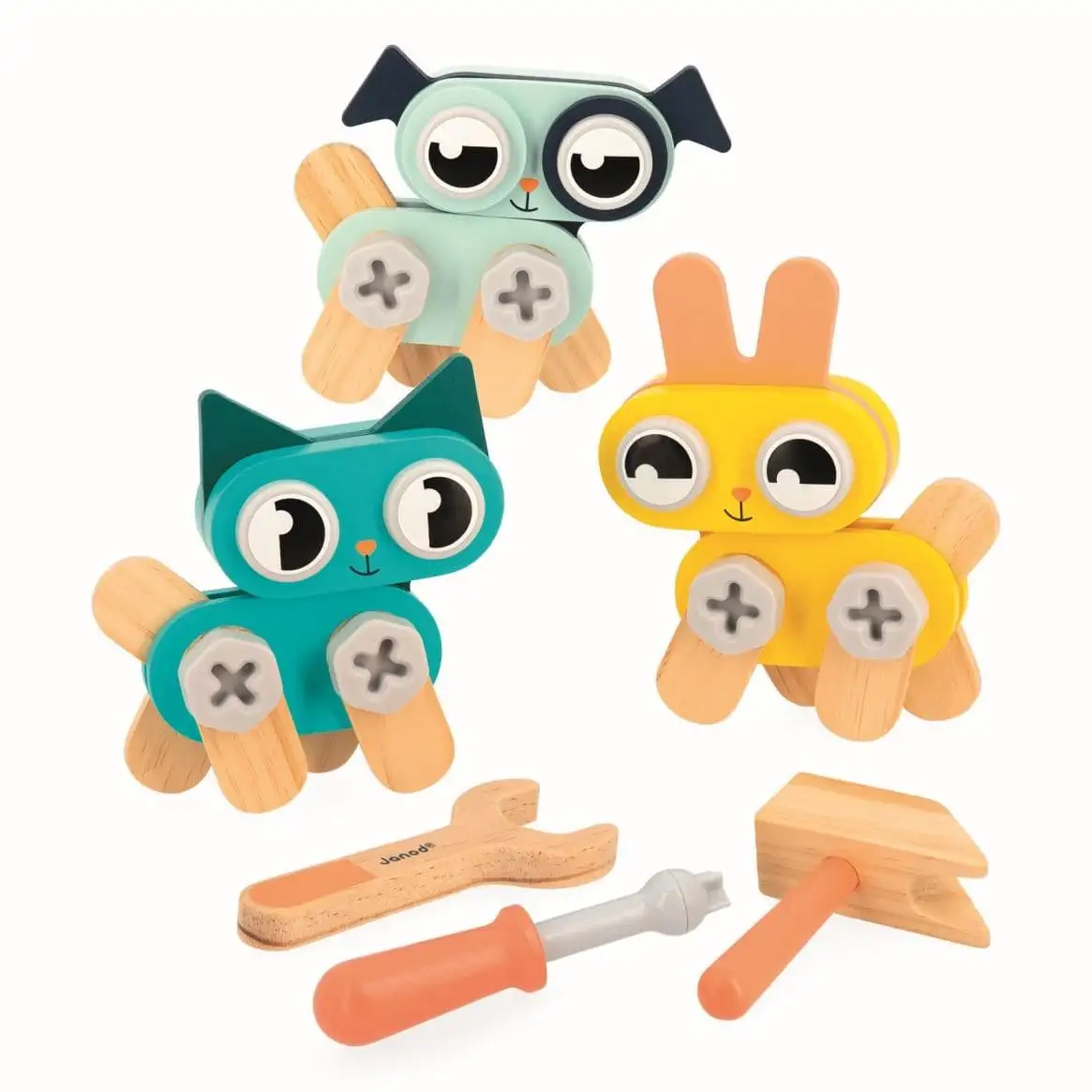 Pequeños animales para hacer bricolaje - Janod