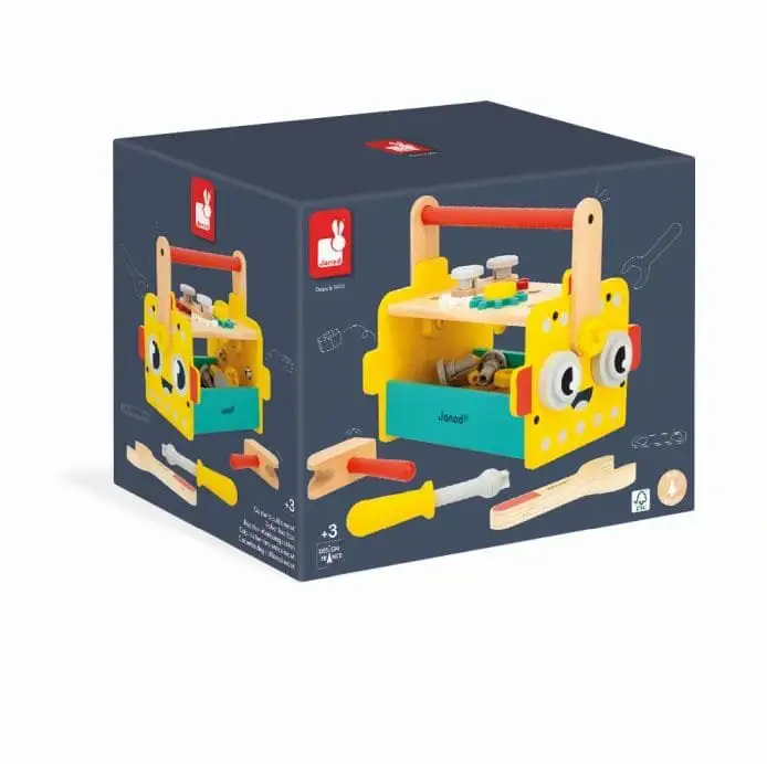 Caja de herramientas robot - Janod - Brico kids