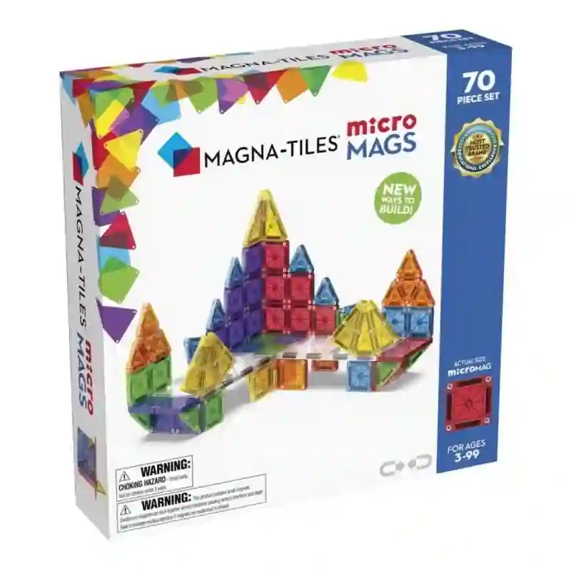 Magna-tiles 70 pzs - microMAGS
