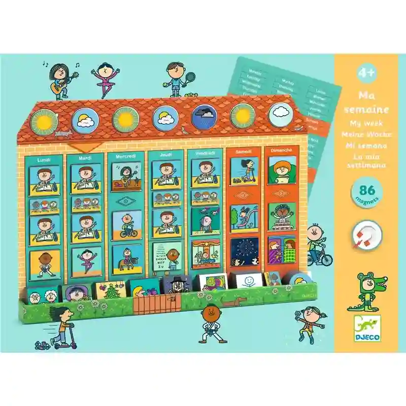 Mi semana, calendario educativo
