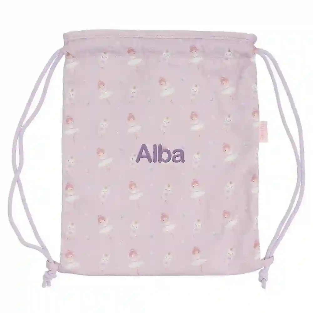 Mochila saco tela - Ballet - Tutete