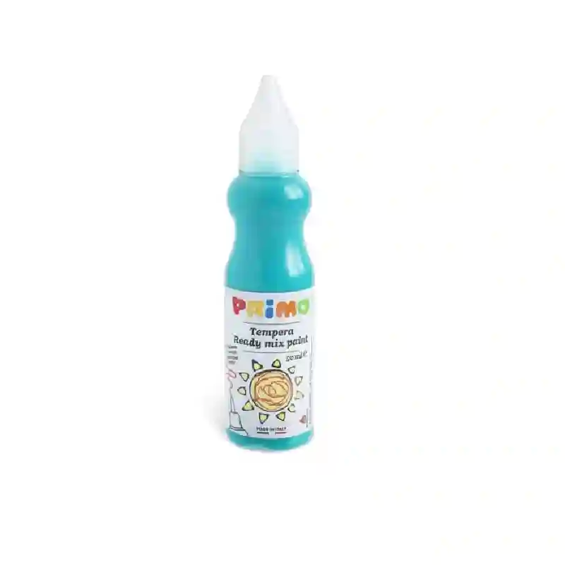 Tempera botella 50 ml, Turquesa - Primo