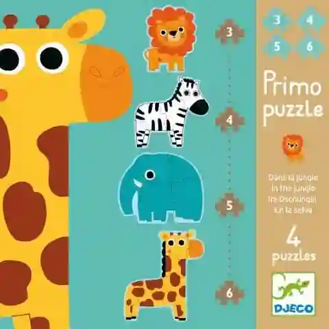 Puzzle evolutivo: En la jungla - Djeco