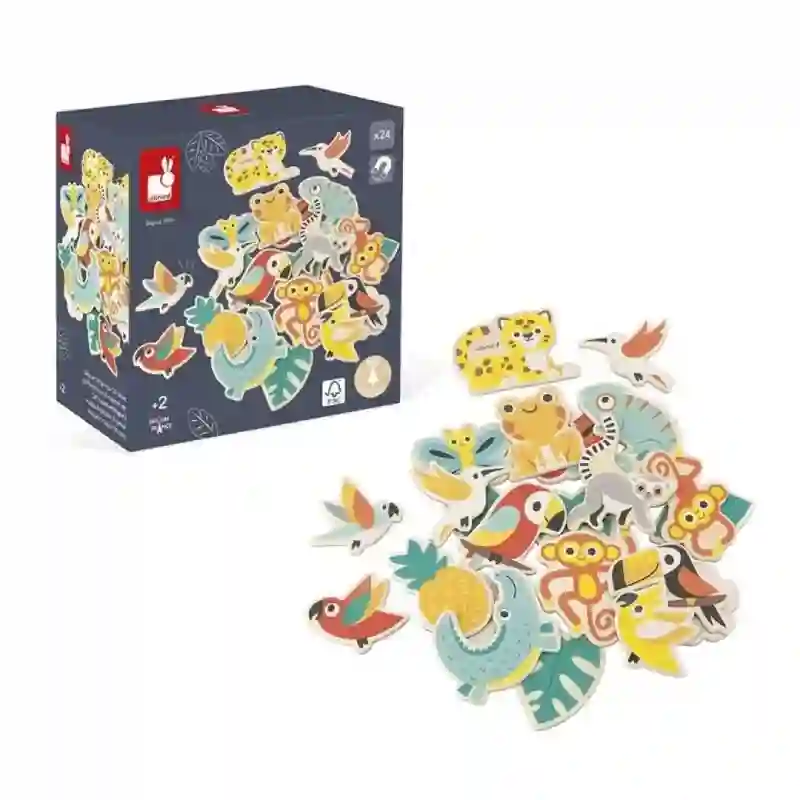 Imanes tropicales 24 piezas - Janod