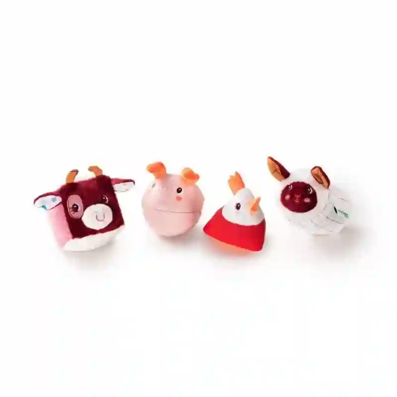 Juego de cuatro figuras de la granja - Lilliputiens