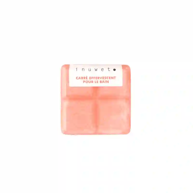 Mini tableta de baño - Melocotón - Inuwet