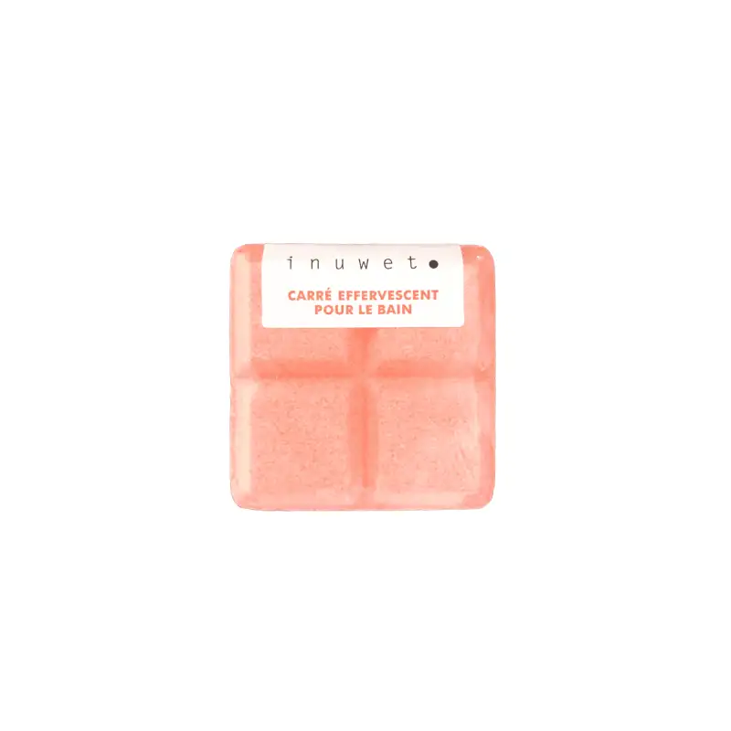 Mini tableta de baño - Melocotón - Inuwet