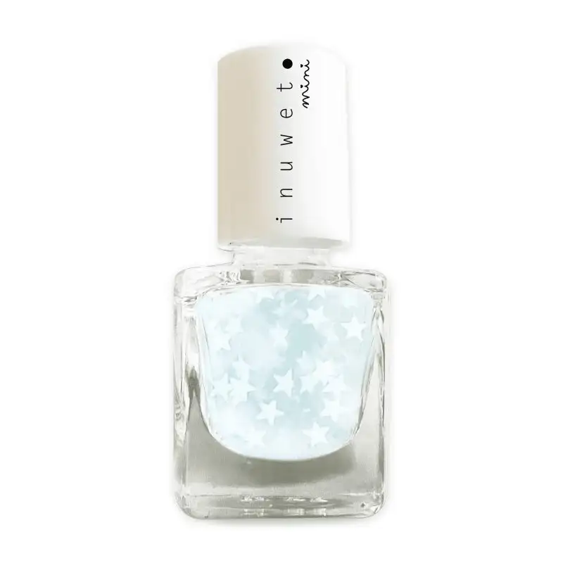 Esmalte de uñas al agua - estrellas top coat - Inuwet