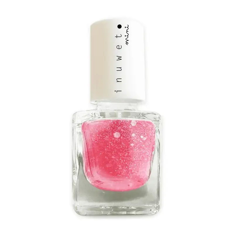 Esmalte de uñas al agua - fucsia, aroma fresa - Inuwet