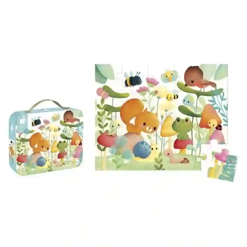 Puzzle: Compañeros del jardín