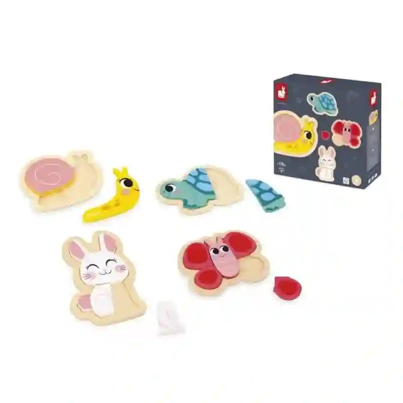 Cuatro puzzles evolutivos, Jardín - Janod
