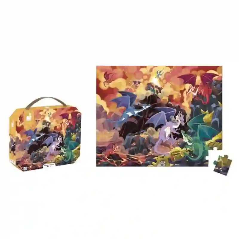 Puzzle: Tierra de dragones - 54 pz