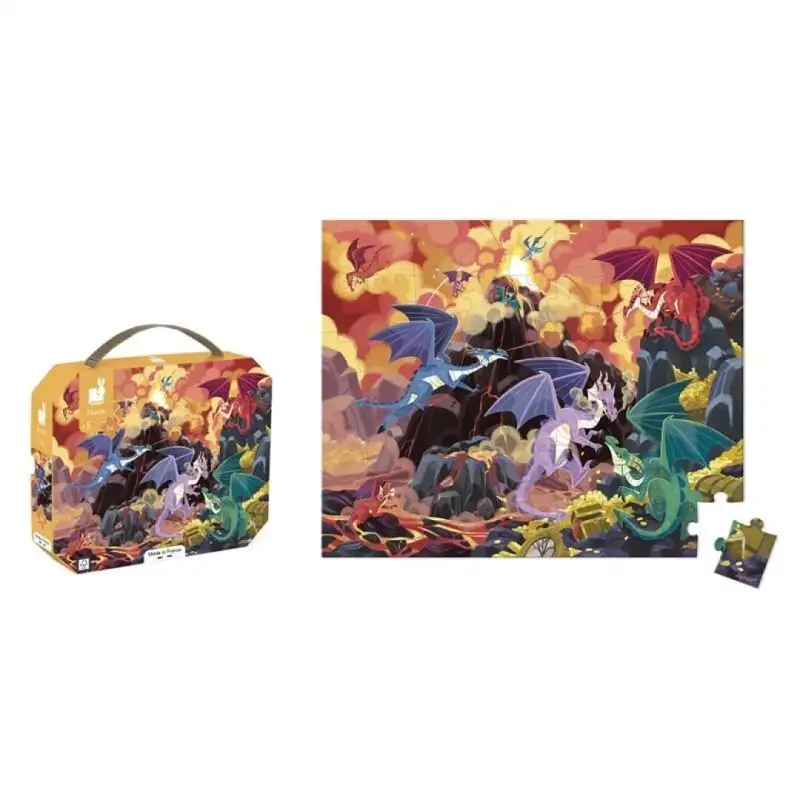 Puzzle: Tierra de dragones - 54 pz