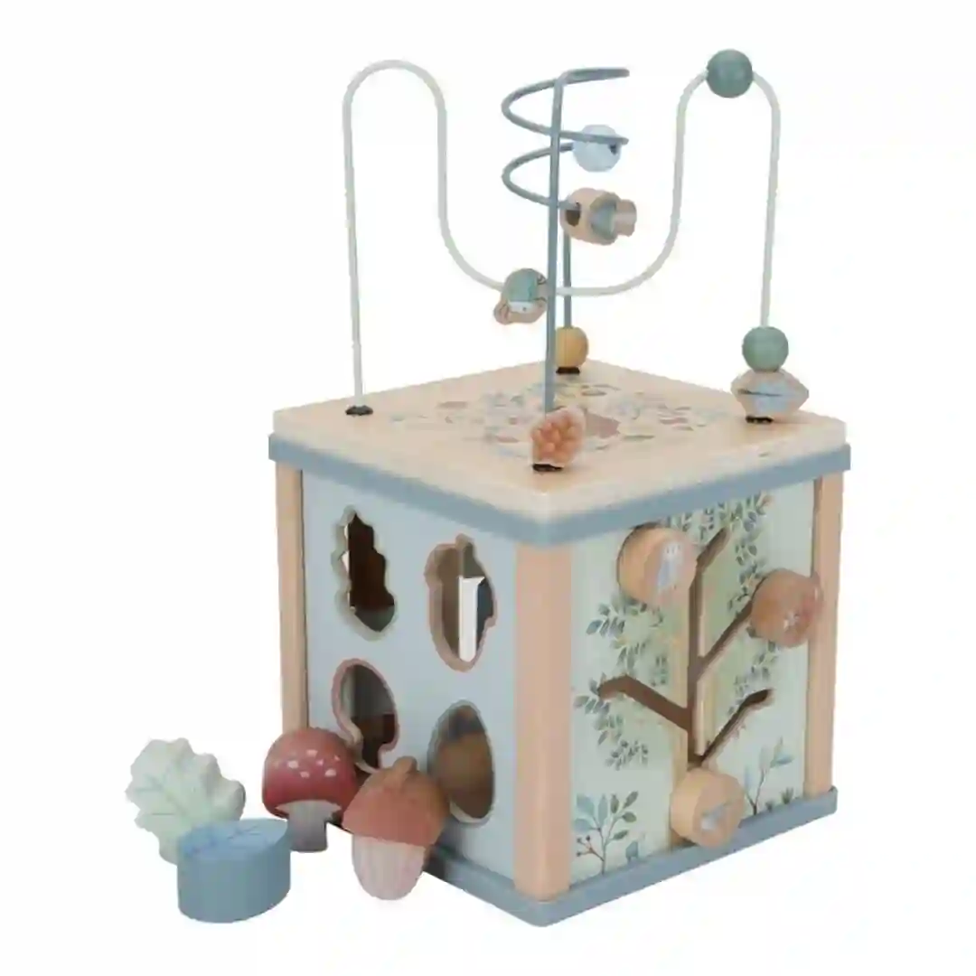 Cubo de actividades - Forest friends - Little Dutch