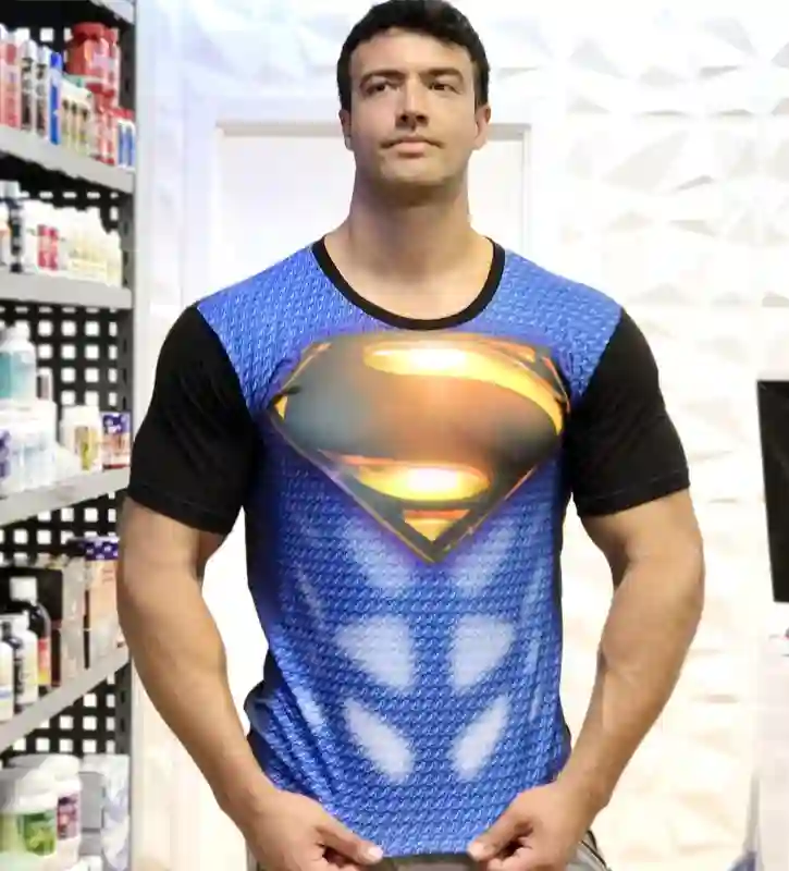 SUPERMAN SHORT MANGA T -SHIRT