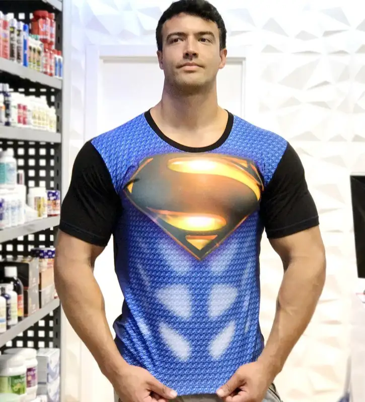 SUPERMAN SHORT MANGA T -SHIRT