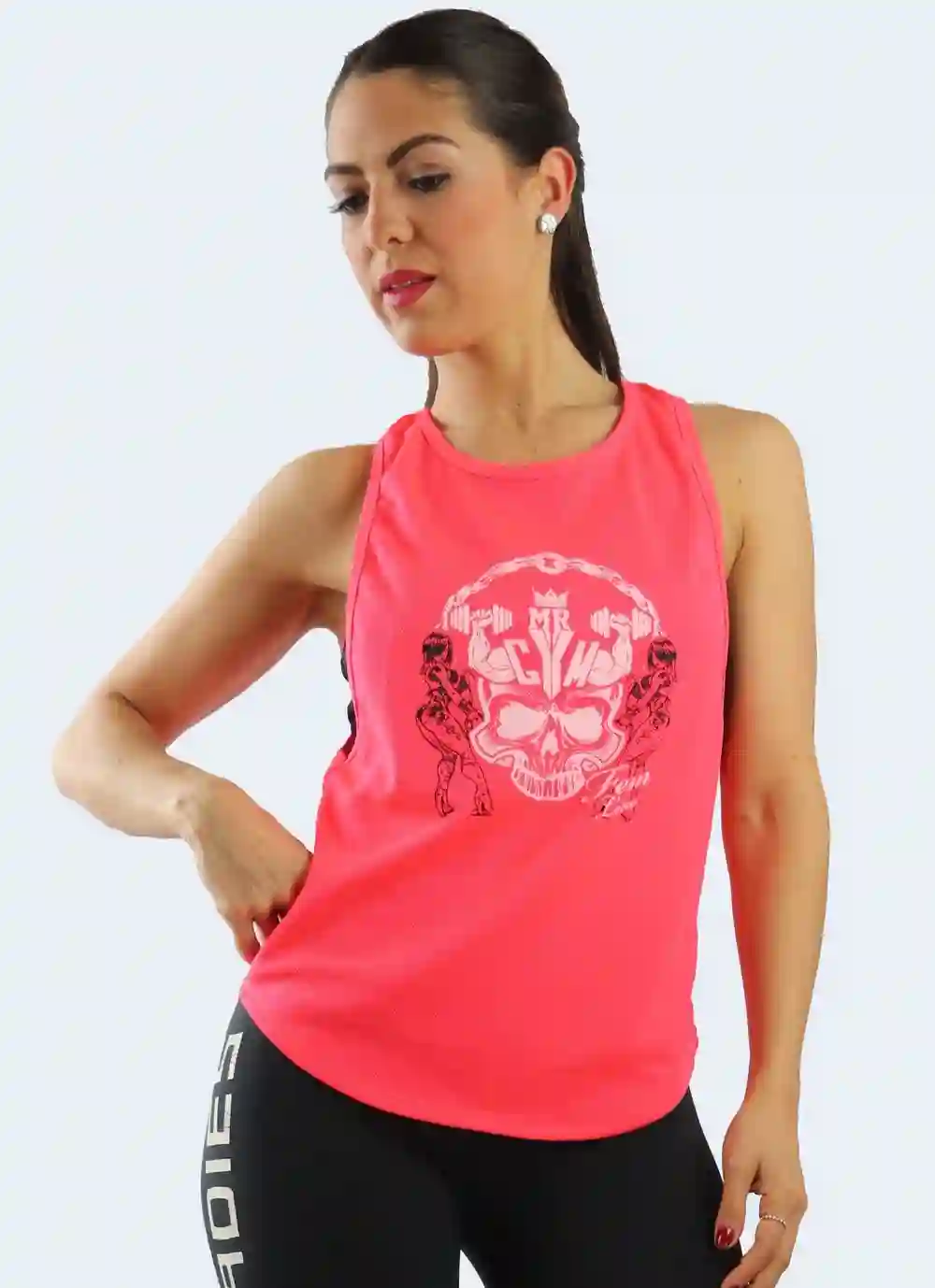 WAFER FEM FUCSIA NEON T -shirt
