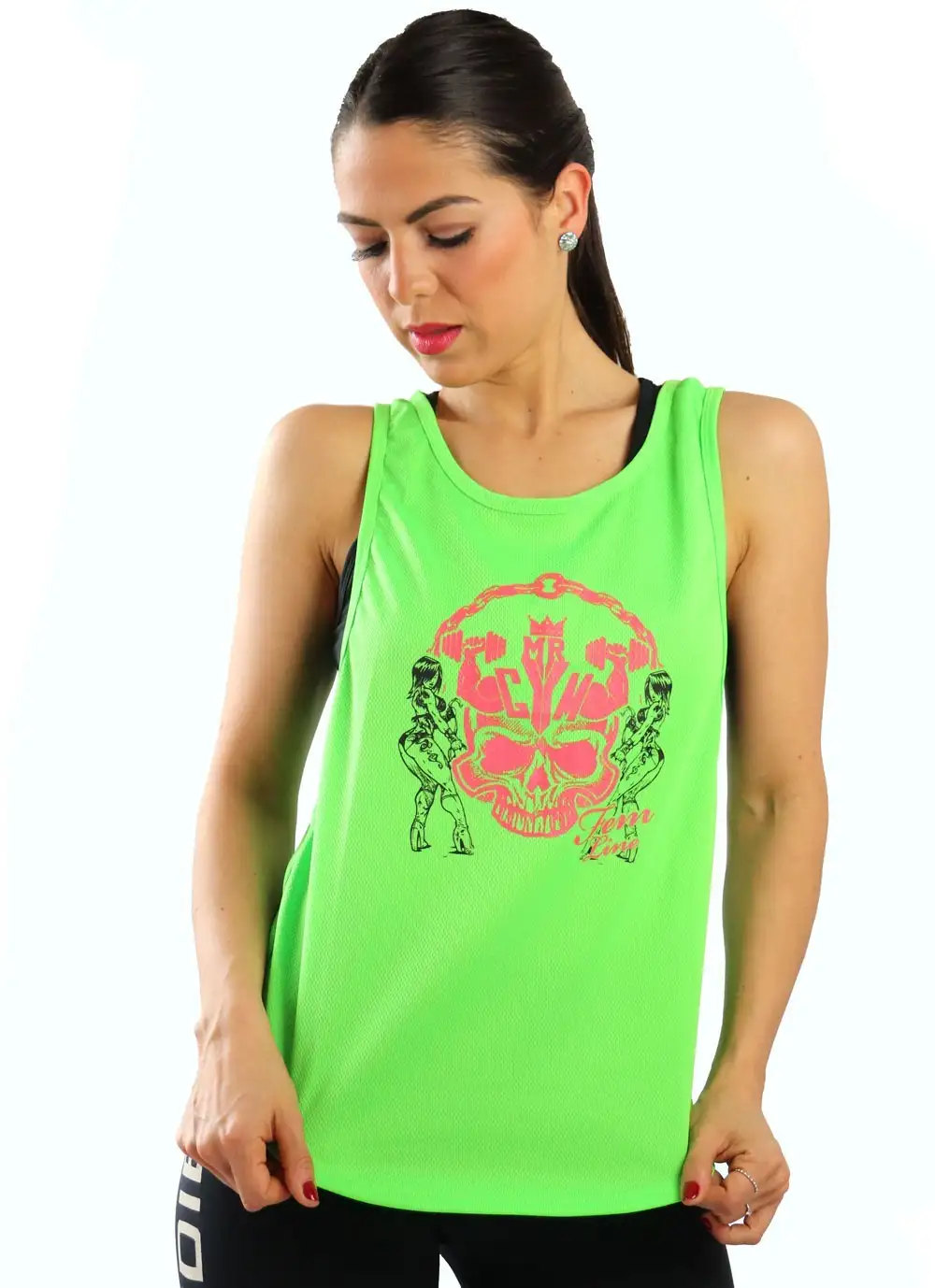 Neon Green Wafer T -shirt