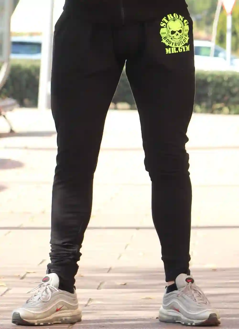 Strong black pants
