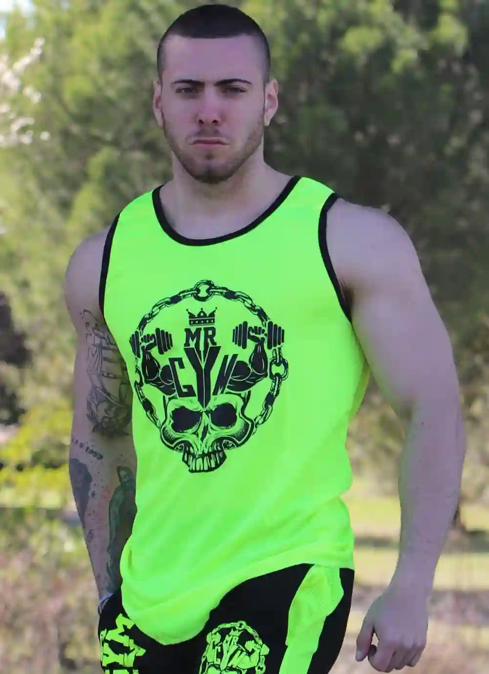 CAMISETA WAFER AMARILLO NEON