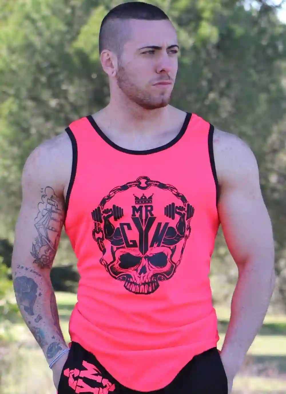 CAMISETA WAFER FUCSIA NEON