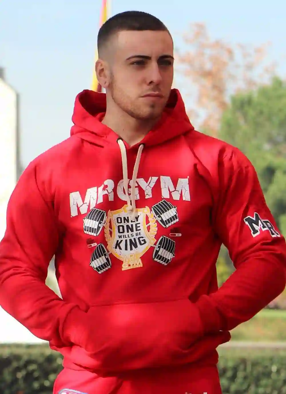 Skull One King Red