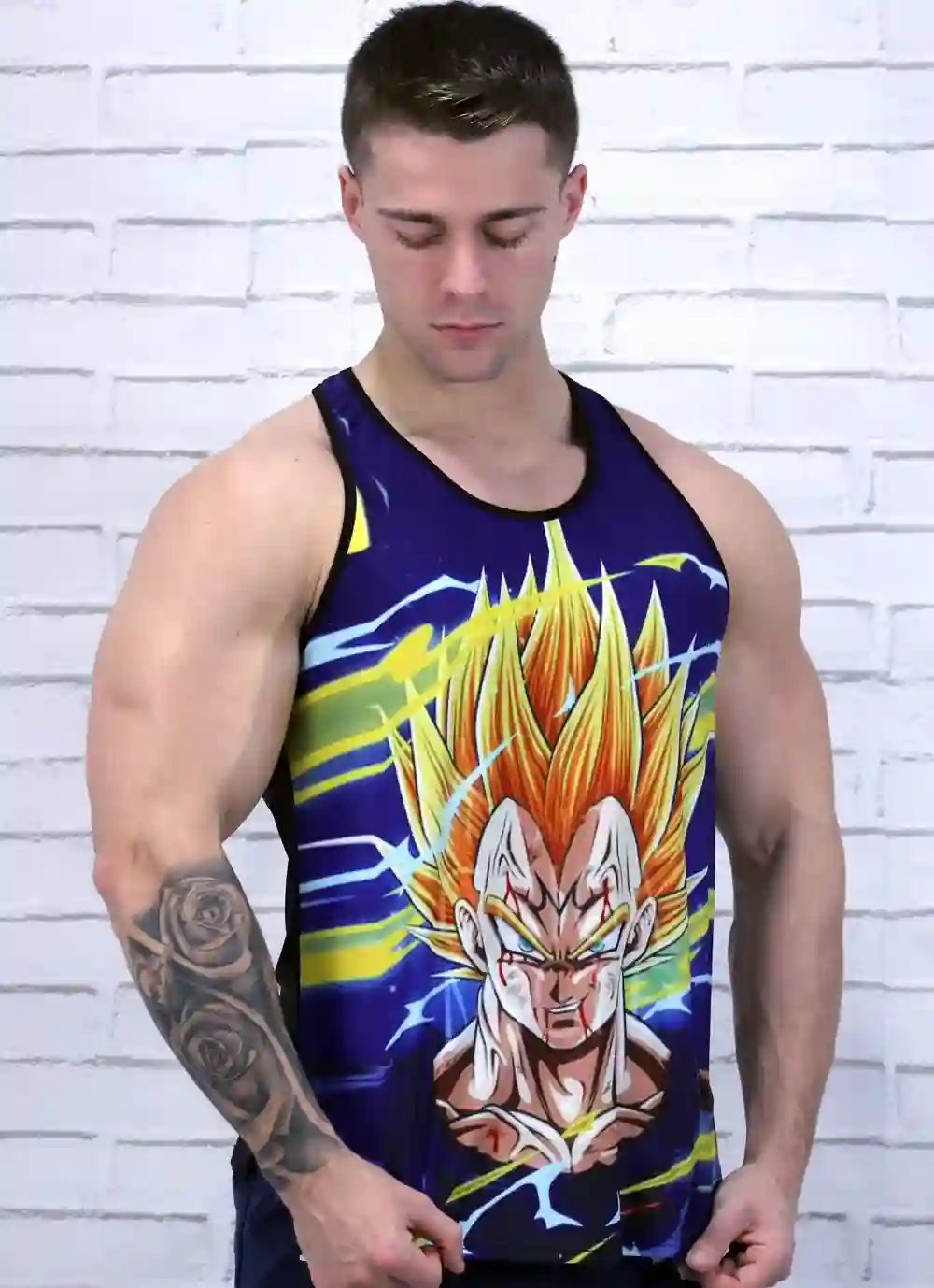 MAJIN VEGETA BLUE STRONG