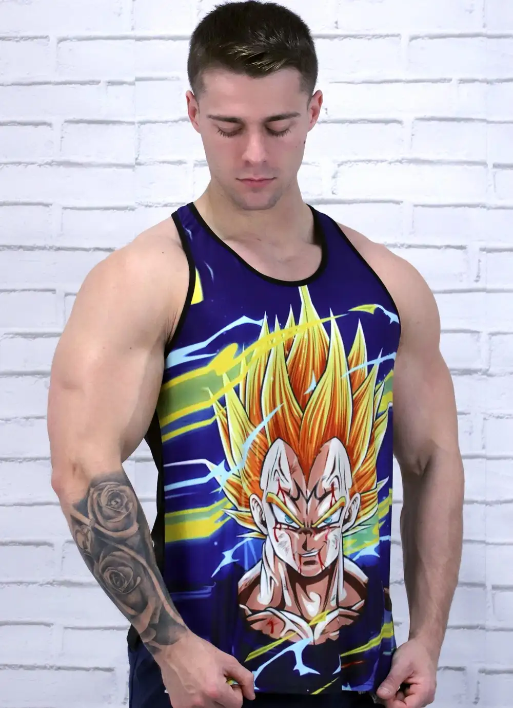 MAJIN VEGETA BLUE STRONG
