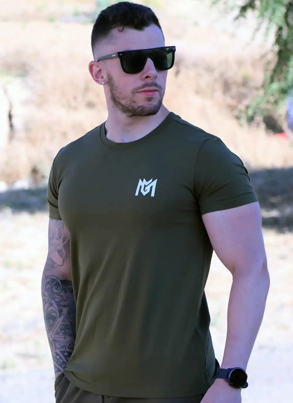 New Mrgym Military Green T -shirt 2.2