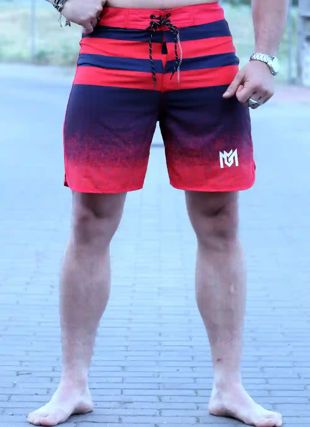 Men's Physique New Red swimsuits