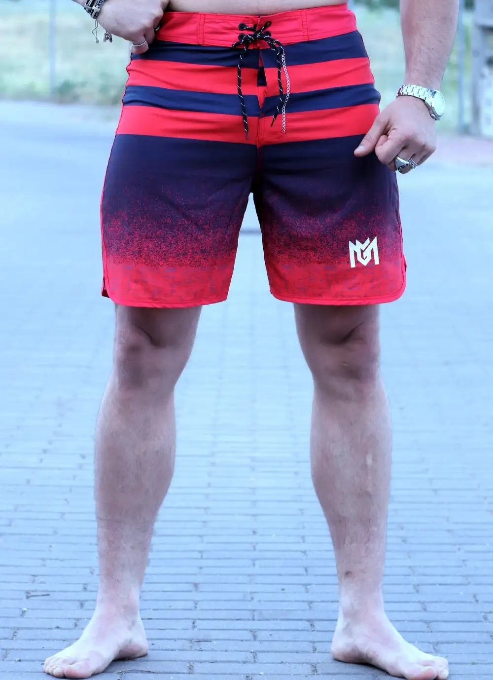 Men's Physique New Red swimsuits