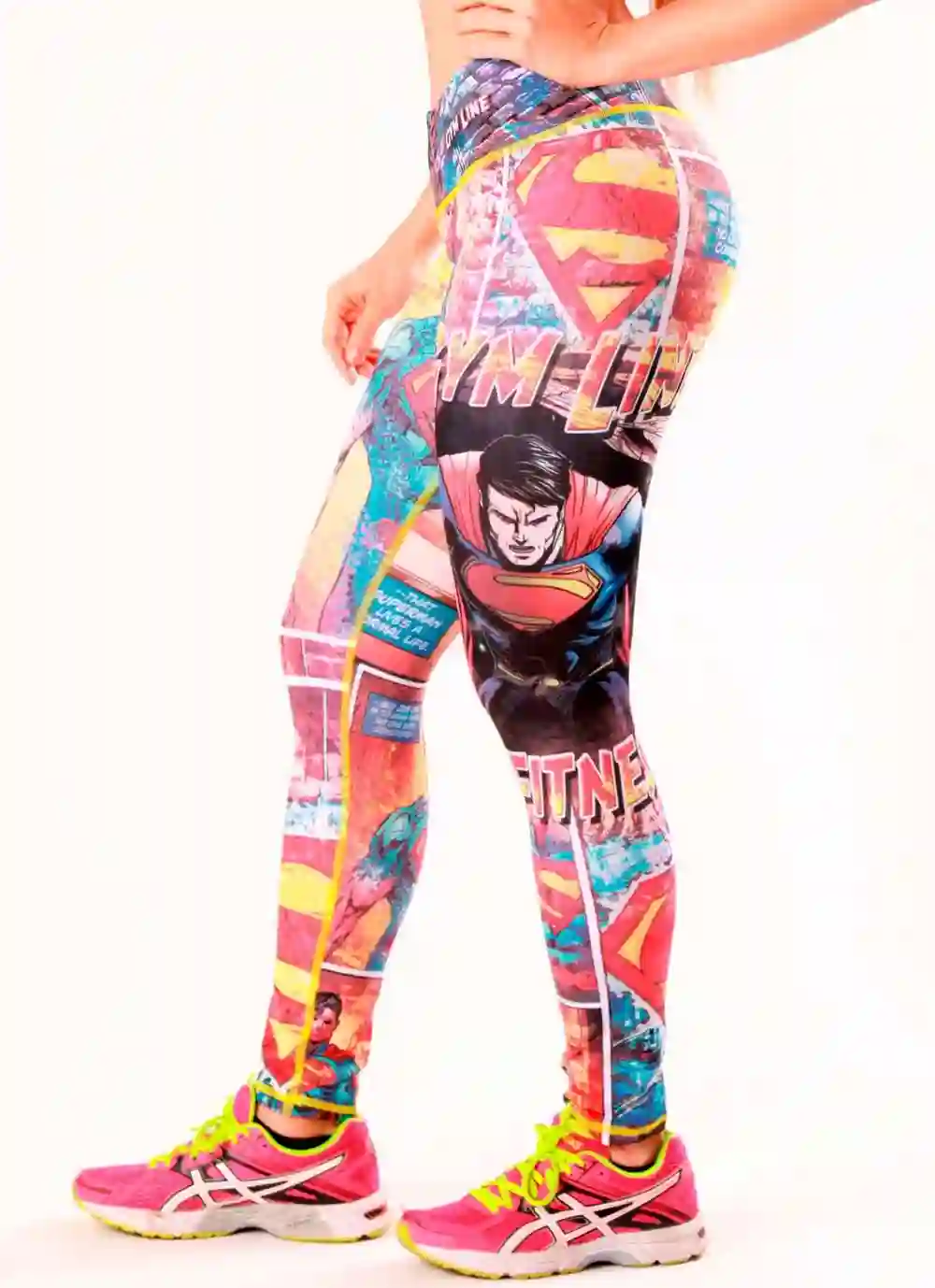 MALLAS SUPERMAN DE GYM LINE