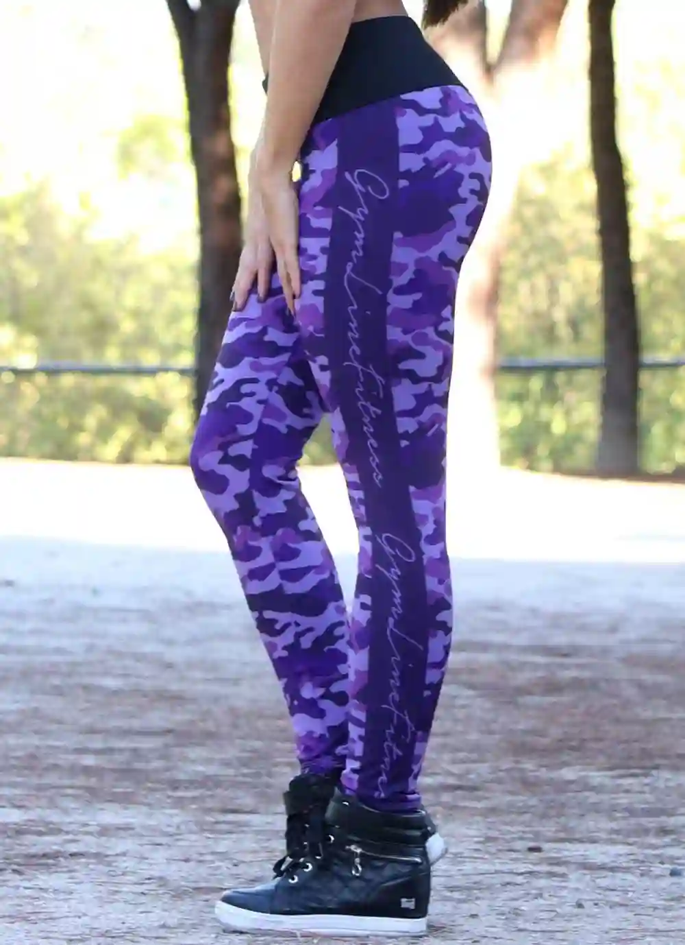 MALLA CAMUFLAJE MORADO