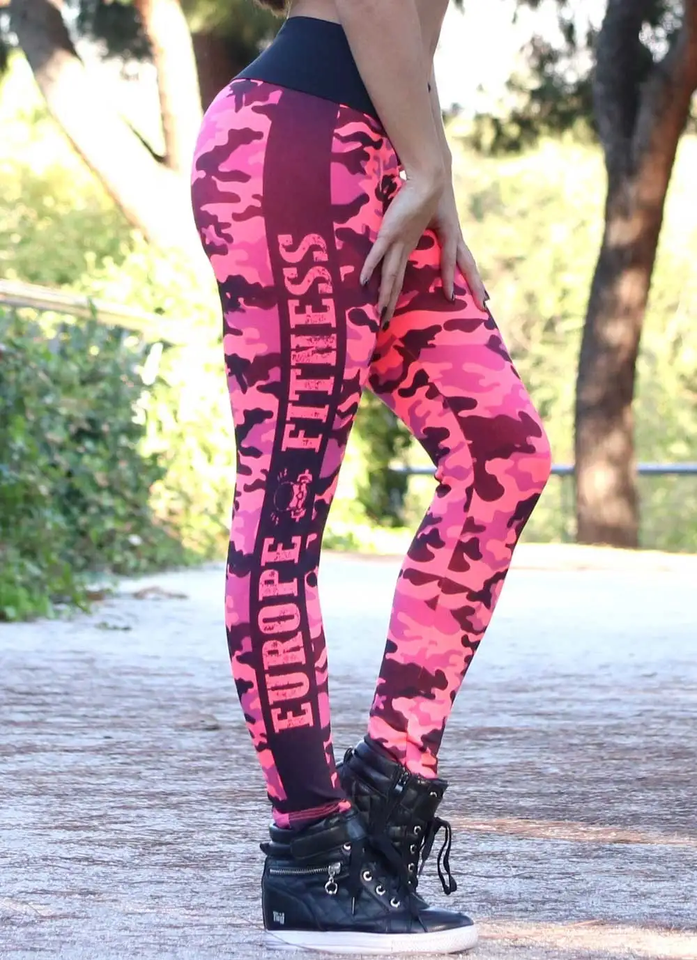 MALLA CAMUFLAJE CORAL NEON