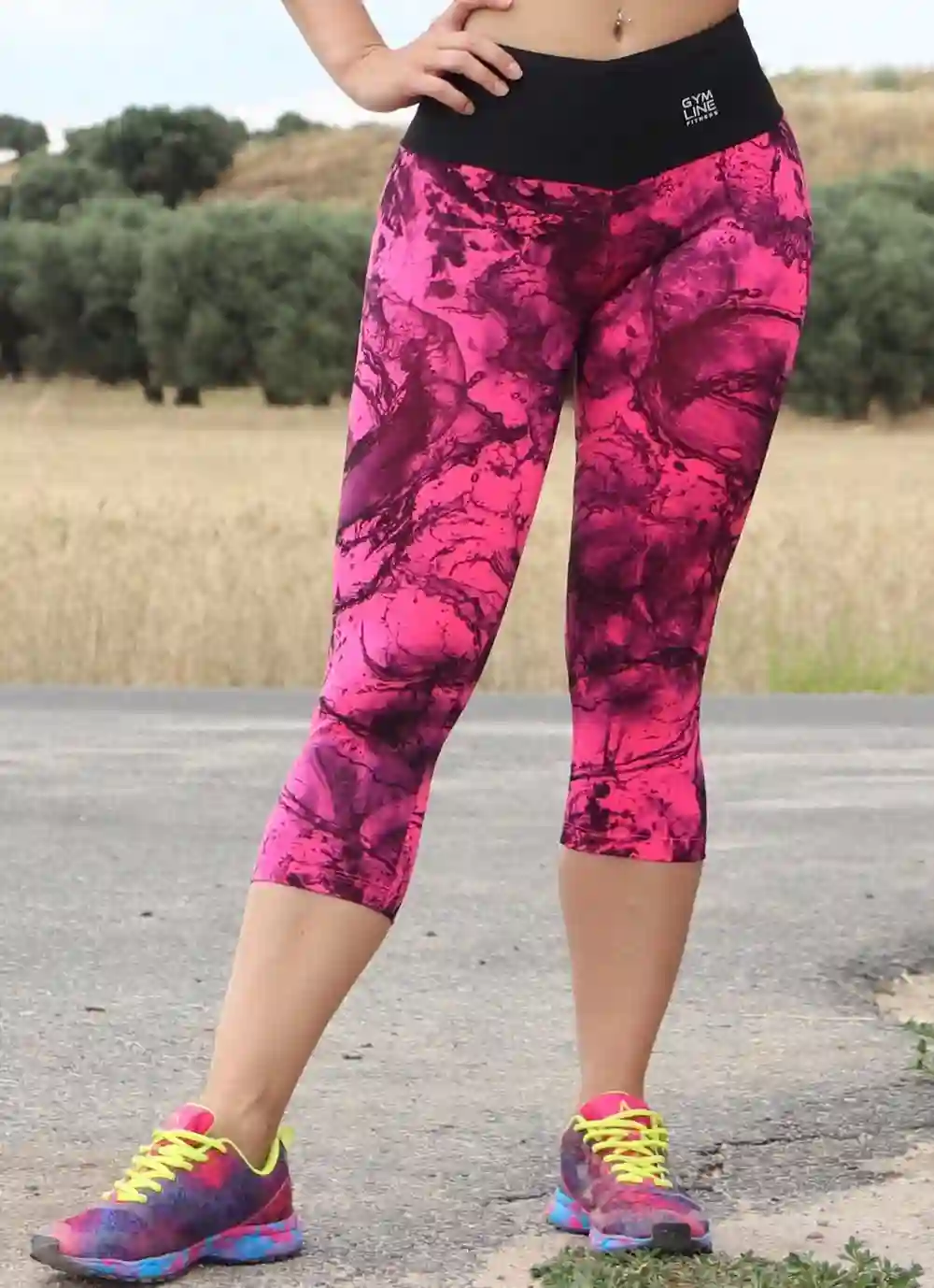 MALLA PIRATA PRINT PINK